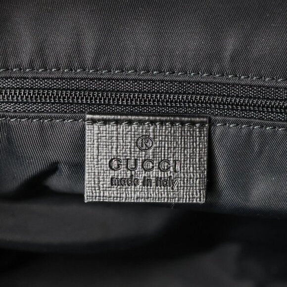 Gucci  Children\'s GG Denim Backpack Dark Grey 782708 main image 11